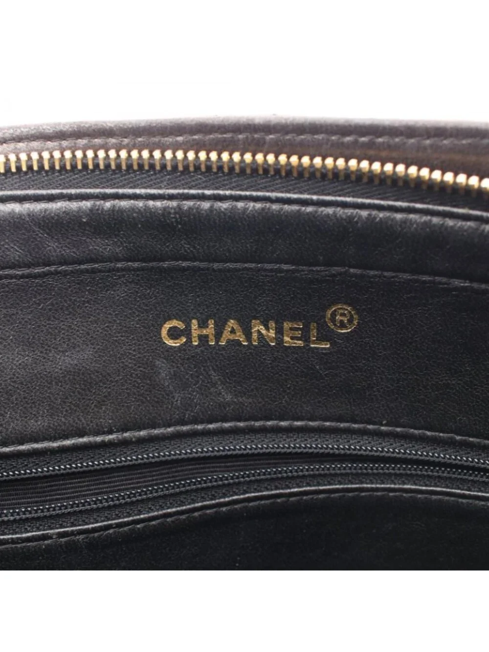 Chanel Shoulder Bag Quilted Black Lambskin
